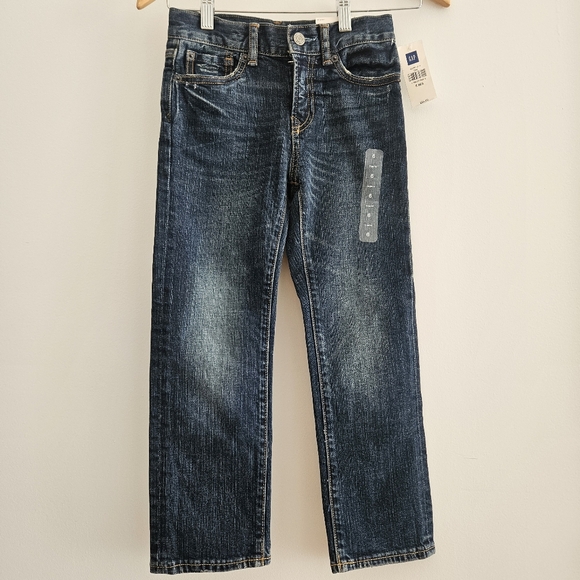 GAP Other - Gap Kids Boys Original Classic Blue Denim Jeans Size 6 NWT